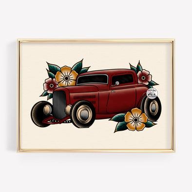 32 Ford Hotrod Coupe Print