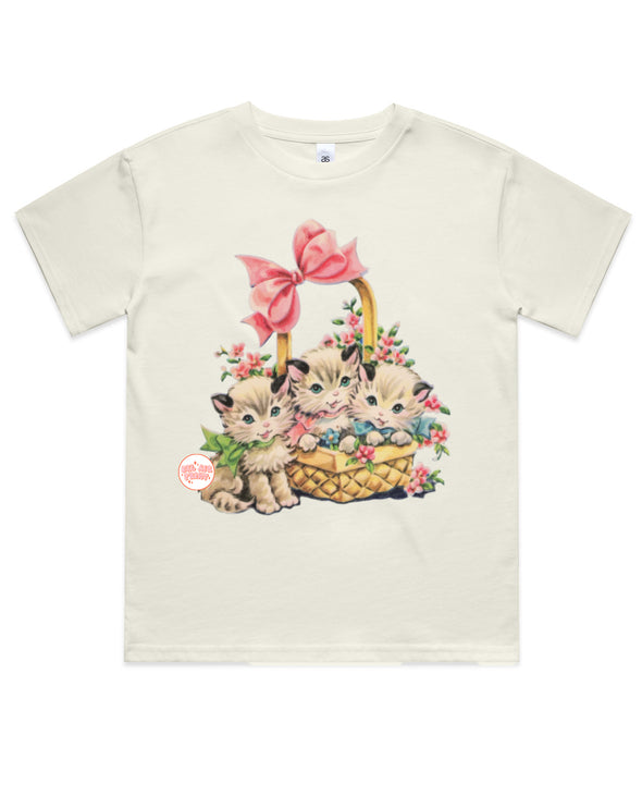 Basket of Kittens Kids Tee