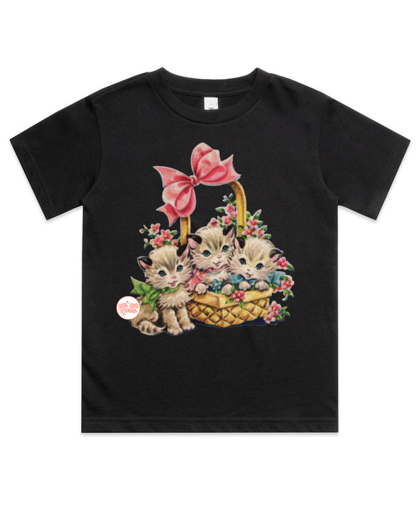 Basket of Kittens Kids Tee