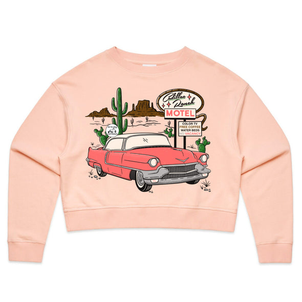 Cadillac Ranch Cropped Sweater