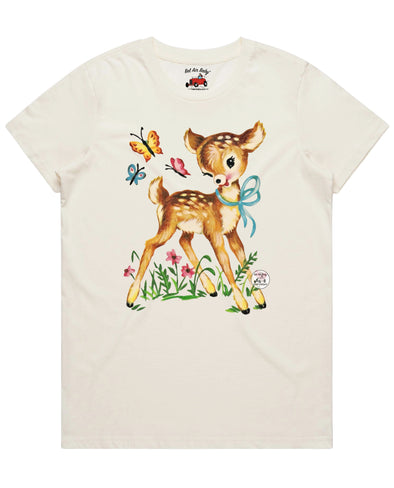 Deer & Butterflies Tee