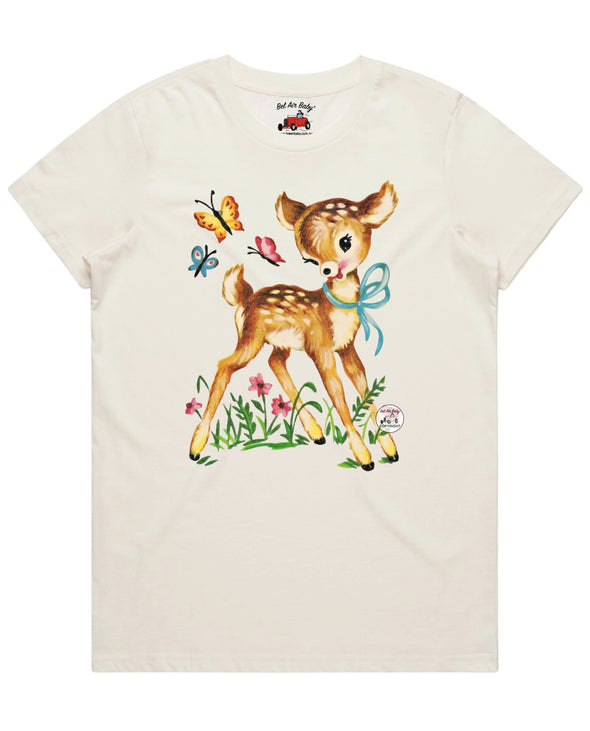 Deer & Butterflies Tee