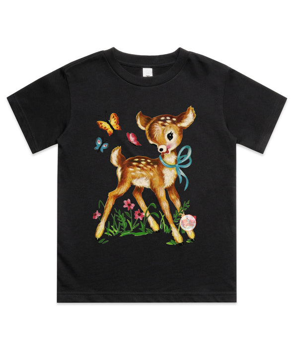 Deer & Butterflies Kids Tee