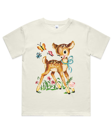 Deer & Butterflies Kids Tee