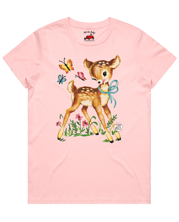 Deer & Butterflies Tee