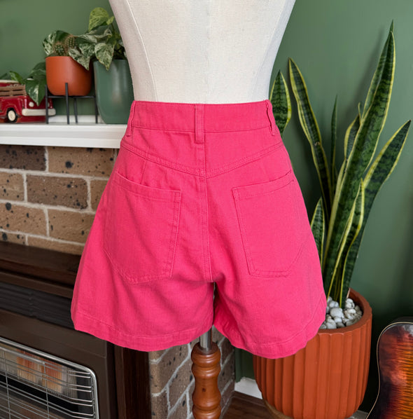 High Waisted Coral Shorts by Princess Highway