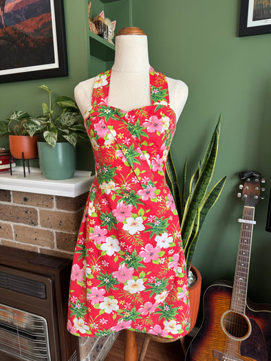 Vintage Inspired Tiki Dress Size 6