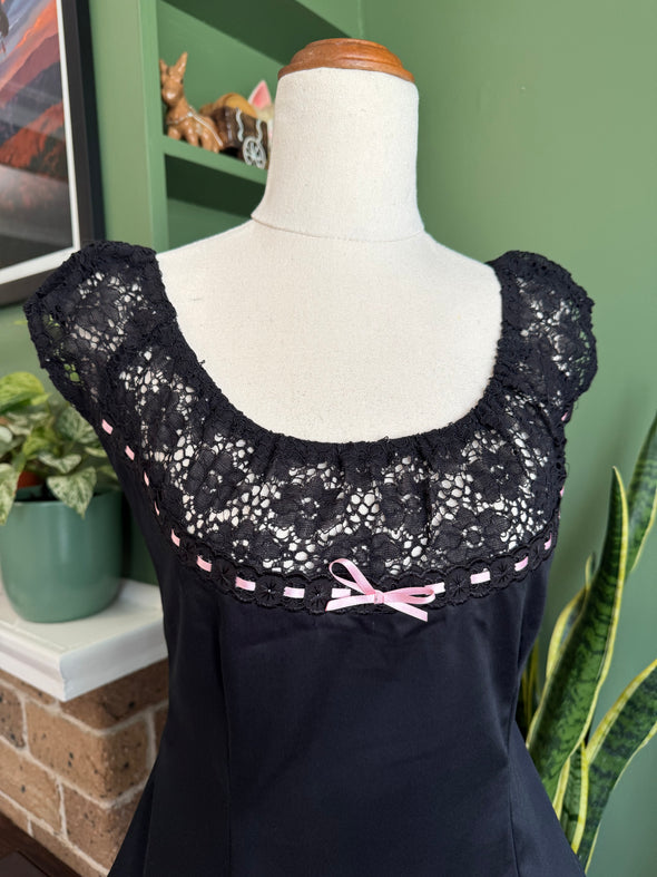 Black Lace Top by Doll Deluxe