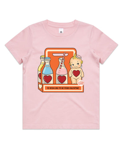 Soda Valentines Kids Tee