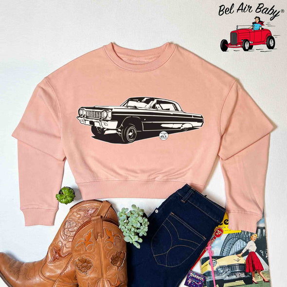 1964 Chevy Impala Cropped Sweater