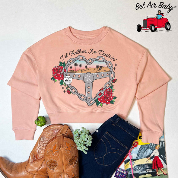 I'd Rather be Cruisin' Cropped Sweater