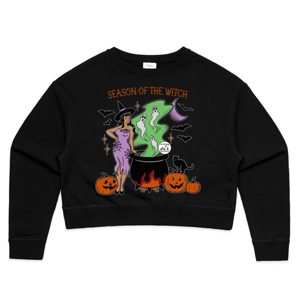 Season Of The Witch Cropped Sweater